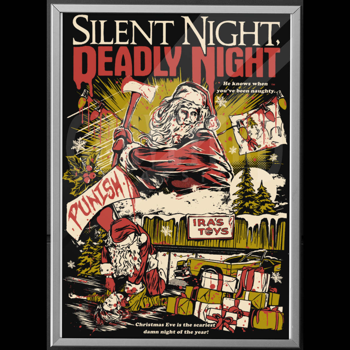 Silent Night Deadly Night - Punish Poster Silent Night Deadly Night - Punish Poster