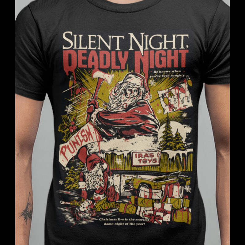 Silent Night Deadly Night - Punish T-Shirt Silent Night Deadly Night - Punish T-Shirt