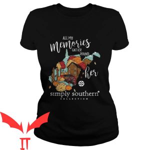 Simply Southern Halloween T-Shirt All My Memories Gather