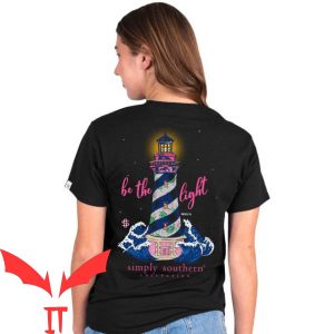 Simply Southern Halloween T-Shirt Be The Light