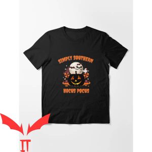 Simply Southern Halloween T-Shirt Hocus Pocus Dark Pumpkin