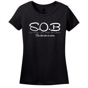 Sister Of The Bride Women’s T-Shirt