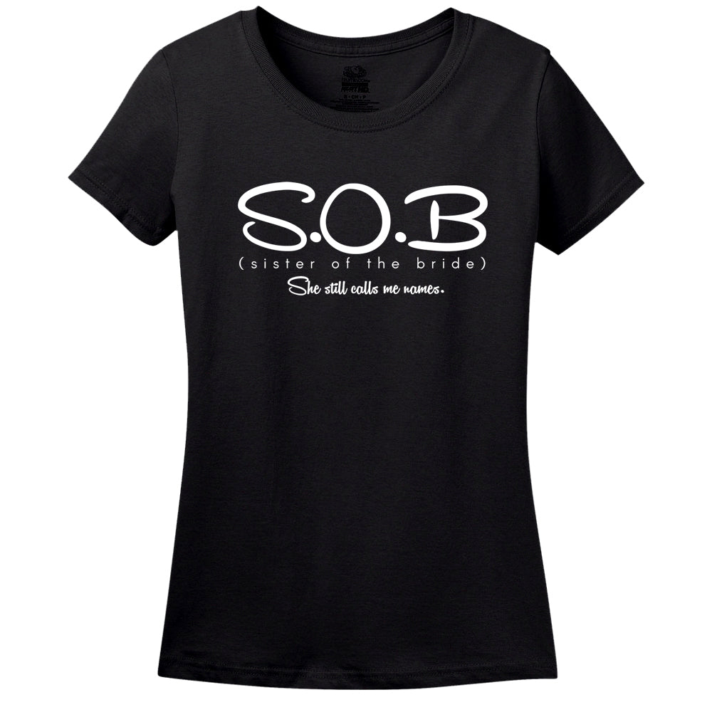 Sister Of The Bride Women's T-Shirt Sister Of The Bride Women's T-Shirt
