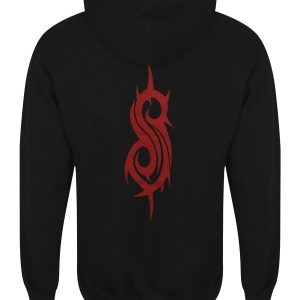 Slipknot Splatter Mens Black Hoodie 2