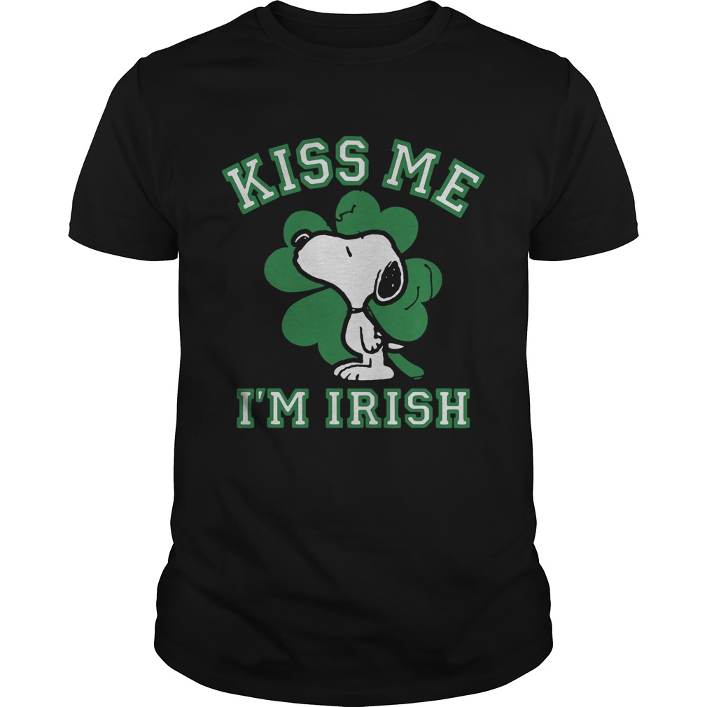 Snoopy Kiss Me Im Irish shirt Snoopy Kiss Me Im Irish shirt
