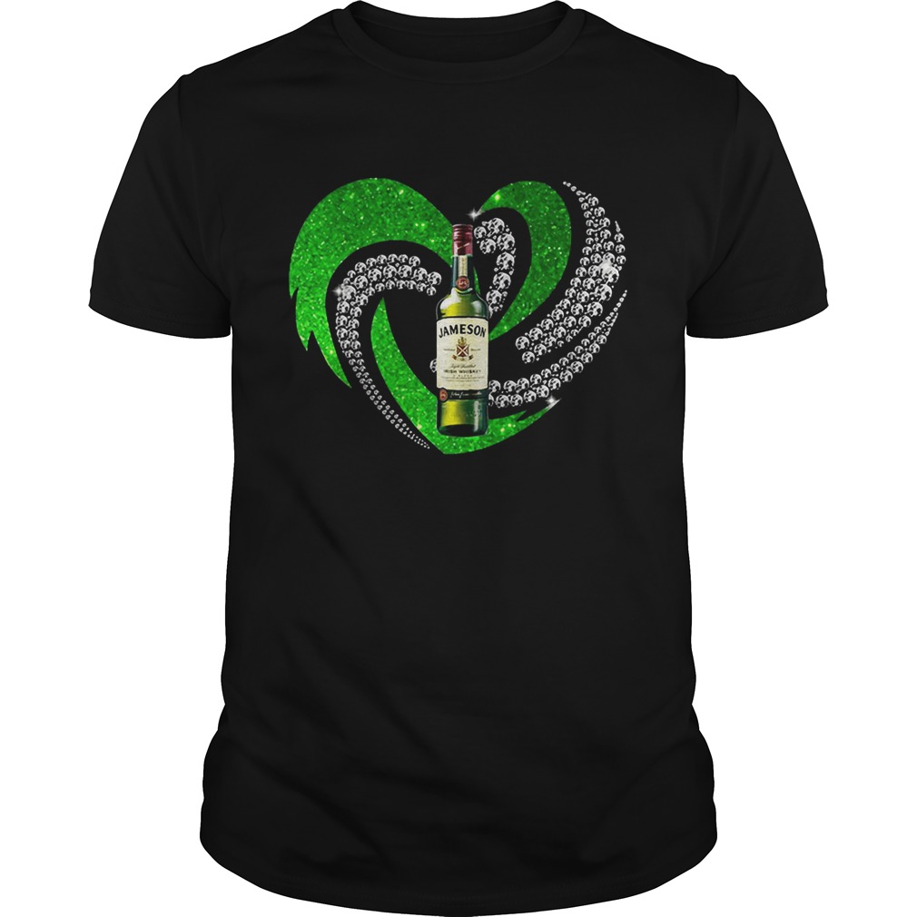 St. Patrick’s Day Shamrock Irish Jameson Love Wine Heart Bling shirt St. Patrick’s Day Shamrock Irish Jameson Love Wine Heart Bling shirt