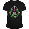 St Patricks Day Breast Cancer Awareness Support Ribbon shirt