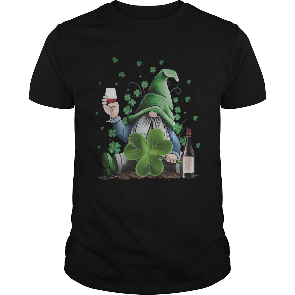 St Patricks Day Gnome Irish Drinking Wine shirt St Patricks Day Gnome Irish Drinking Wine shirt
