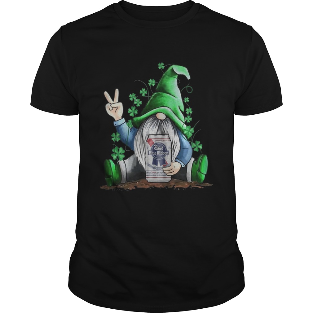 St Patricks Day Gnome Pabst Blue Ribbon shirt St Patricks Day Gnome Pabst Blue Ribbon shirt