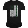 St Patricks Day IRISH AMERICAN Shamrock Flag