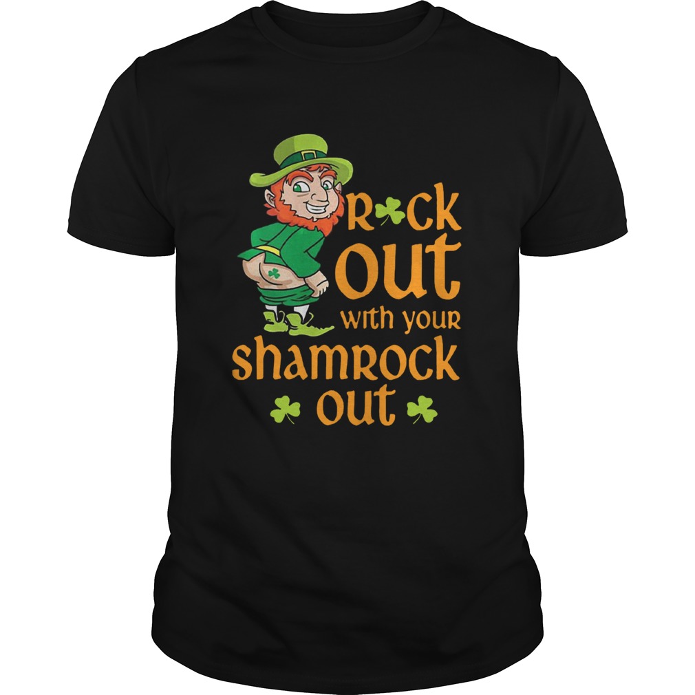 St Patricks Day Leprechaun Rock Out With Your Shamrock Out shirt St Patricks Day Leprechaun Rock Out With Your Shamrock Out shirt