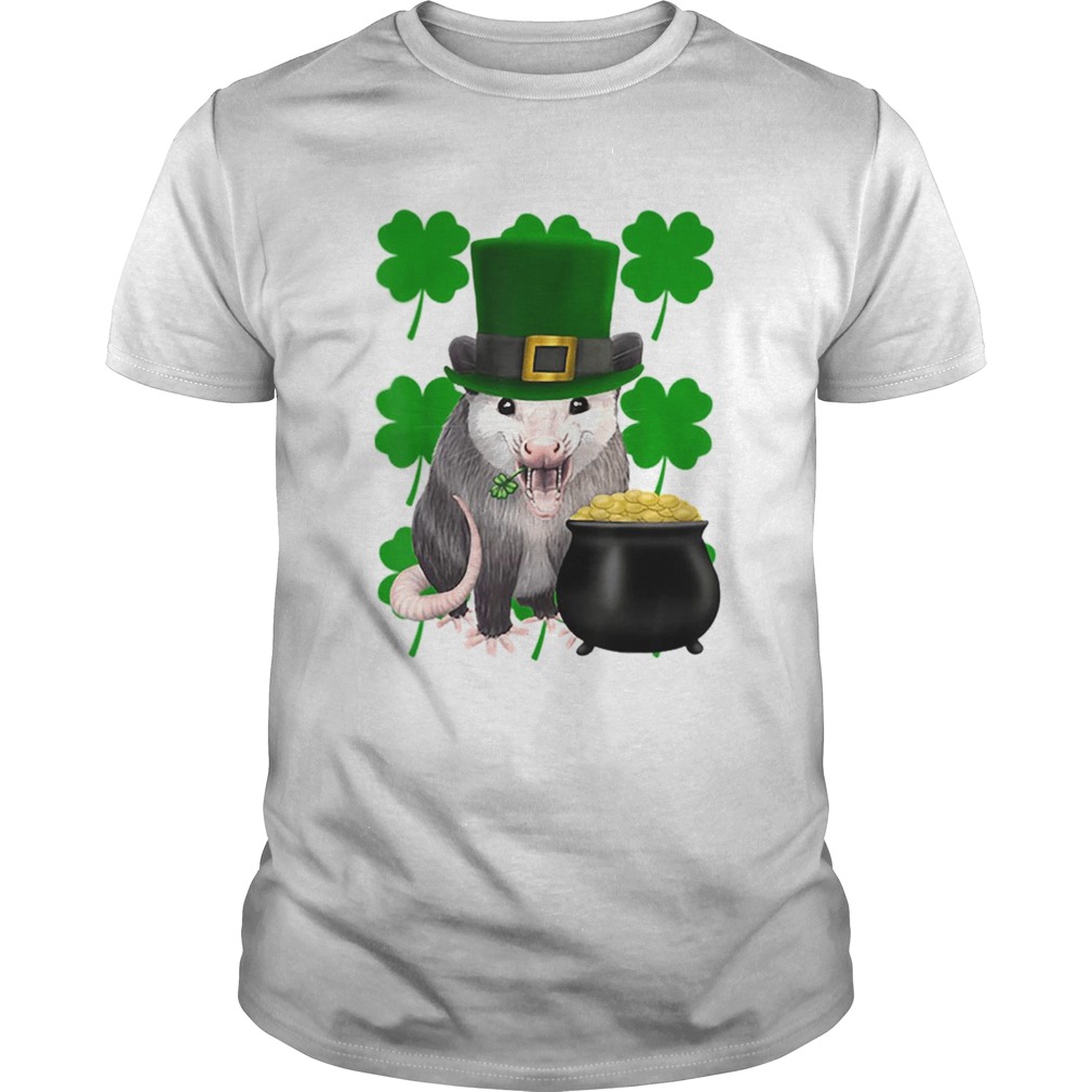 St Patricks Day Possum With Clovers shirt St Patricks Day Possum With Clovers shirt