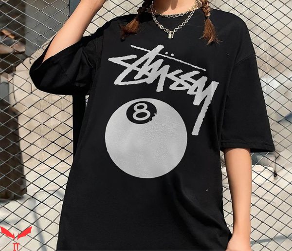 Stussy T-Shirt 8 Ball Y2k 90s 70s Mothers Day Trending