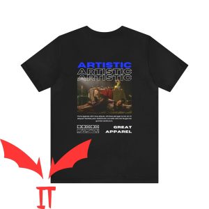 Stussy T-Shirt Basic Pig Vintage Minimalist Art With Logo