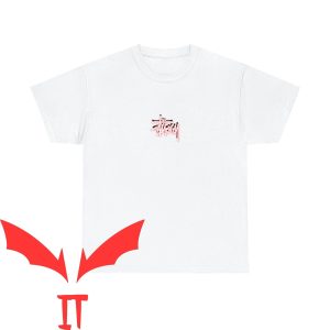 Stussy T-Shirt Fred Kreuger Halloween Vintage Minimalist Art