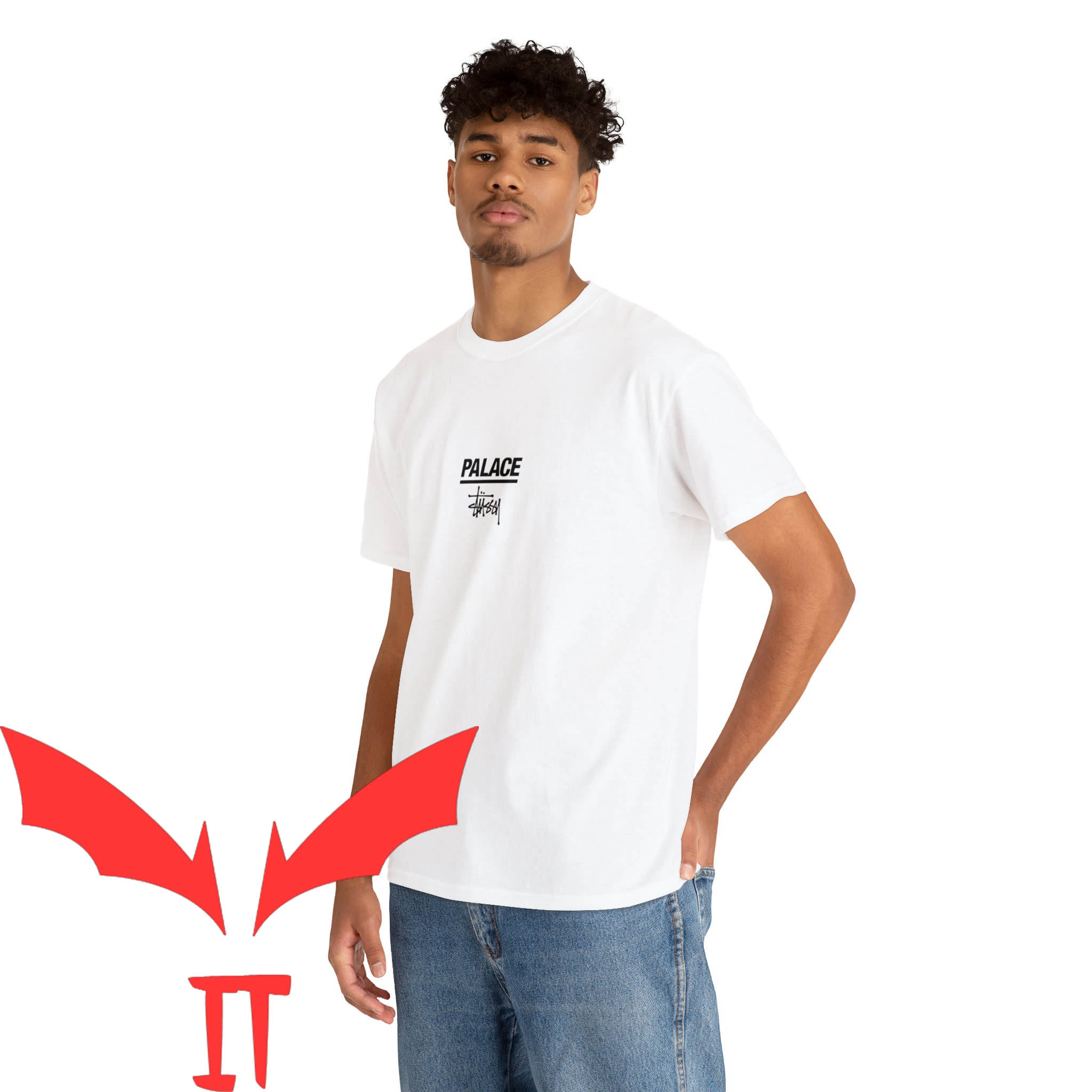 Stussy T-Shirt Palace Surfer Skater Vintage Minimalist Art Stussy T-Shirt Palace Surfer Skater Vintage Minimalist Art