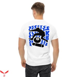 Stussy T-Shirt Style Skateboard Art Skateboard Skater
