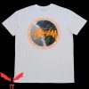 Stussy T-Shirt Vintage Minimalist Art With Classic Logo