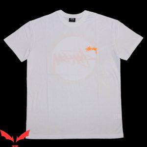 Stussy T-Shirt Vintage Minimalist Art With Classic Logo