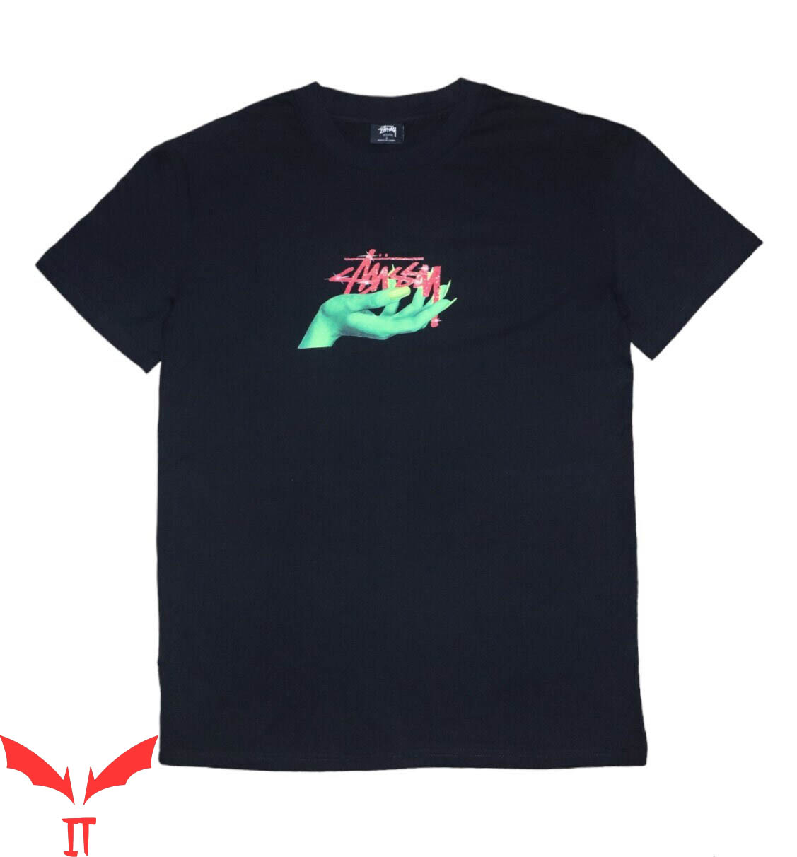 Stussy T-Shirt Vintage Minimalist Art With Logo Trendy Stussy T-Shirt Vintage Minimalist Art With Logo Trendy