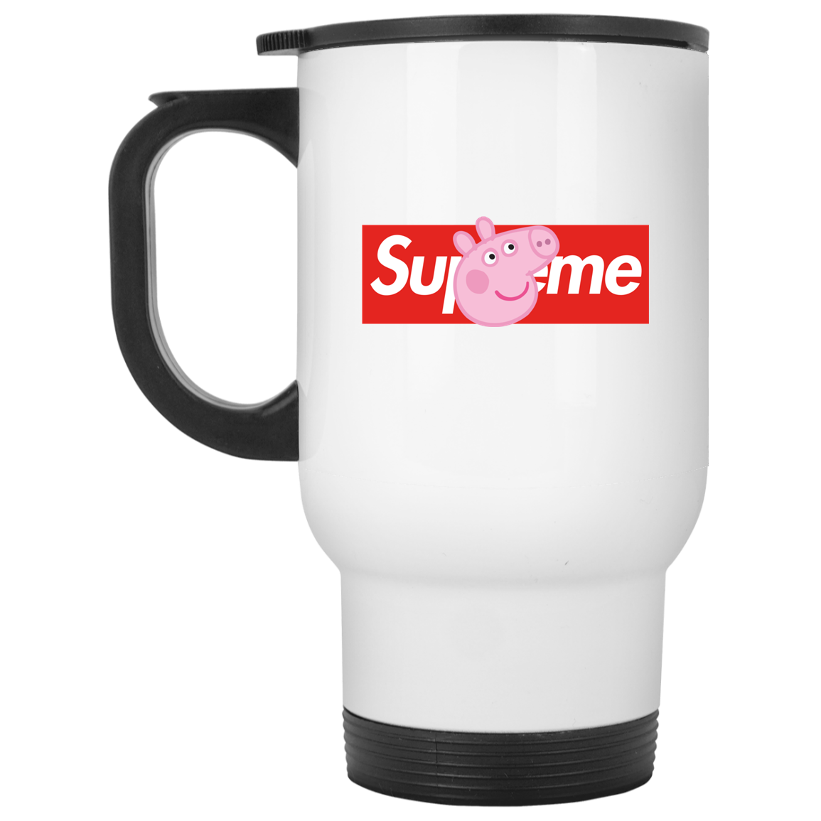 Supreme Peppa Pig mug, white mug, travel mug Supreme Peppa Pig mug, white mug, travel mug