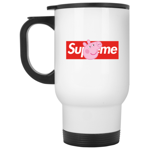 Supreme Peppa Pig mug, white mug, travel mug Supreme Peppa Pig mug, white mug, travel mug