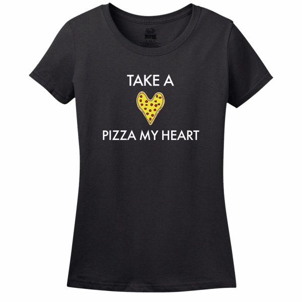 Take A Pizza My Heart Women’s T-Shirt
