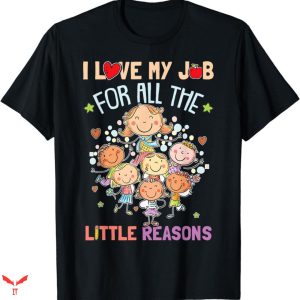 Teacher T-shirt Little Reasons