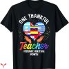 Teacher T-shirt One Thankful