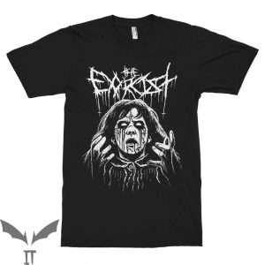The Exorcist Believer T-Shirt Black Metal Horror Movie