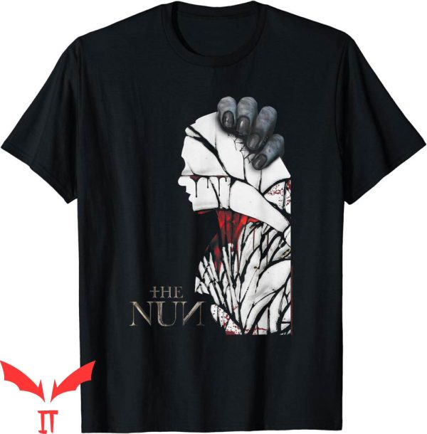 The Nun 2 T-Shirt Hand And Cracked Nun Movie Insidious