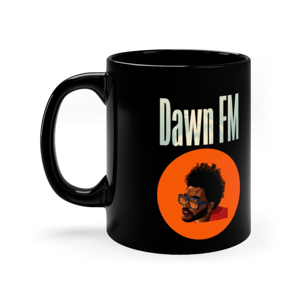 The Weeknd New Album Dawn FM Mug The Weeknd New Album Dawn FM Mug