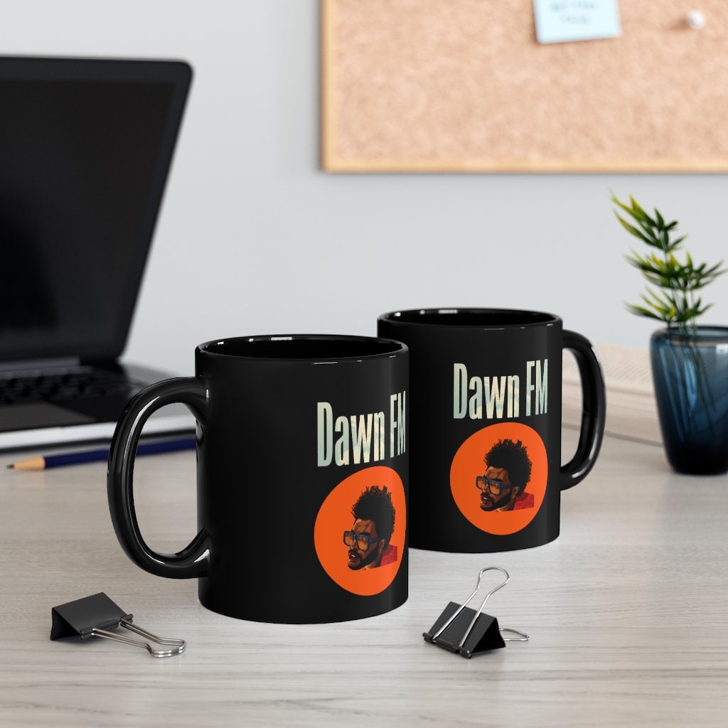 The Weeknd New Album Dawn FM Mug The Weeknd New Album Dawn FM Mug