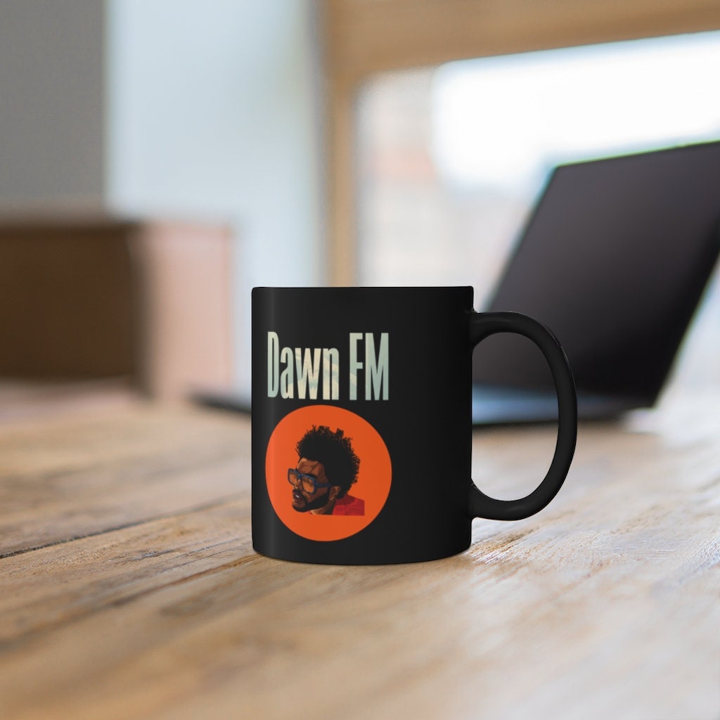 The Weeknd New Album Dawn FM Mug The Weeknd New Album Dawn FM Mug