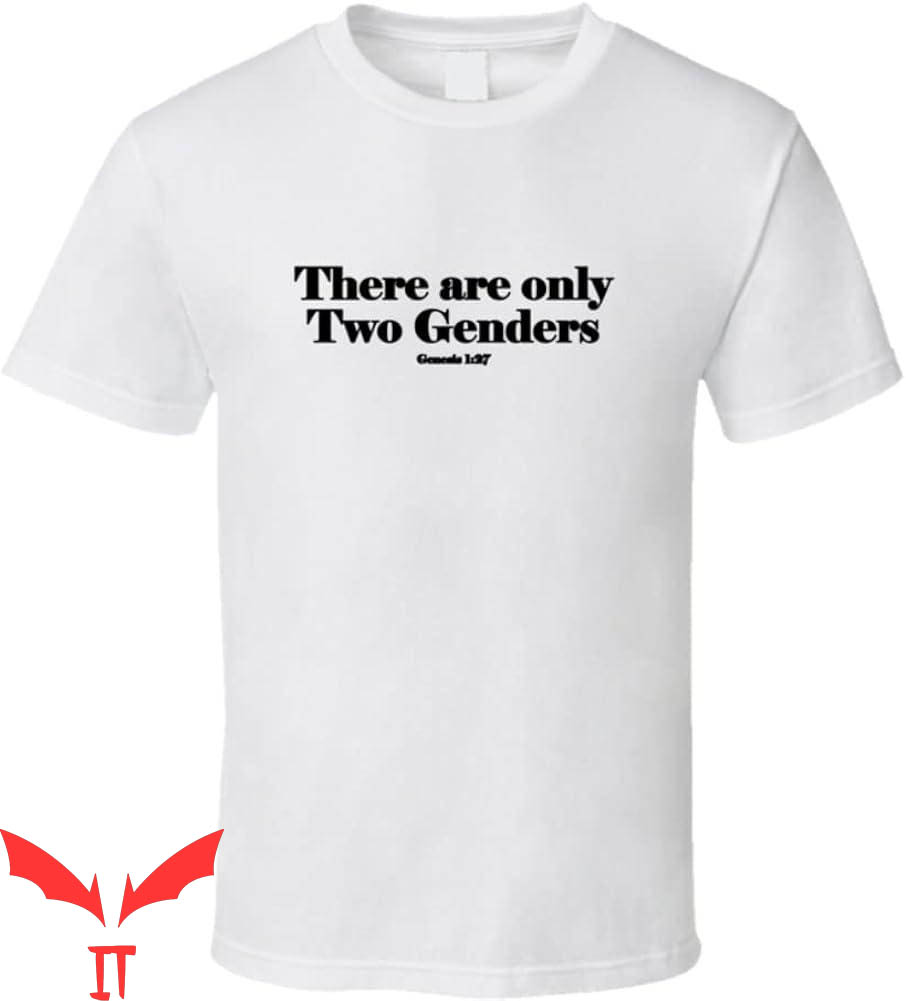 There Are Only 2 Genders T-Shirt Genesis 1 27 Christian There Are Only 2 Genders T-Shirt Genesis 1 27 Christian