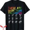 There Are Only 2 Genders T-Shirt Symbols Rainbow LGBT Flag