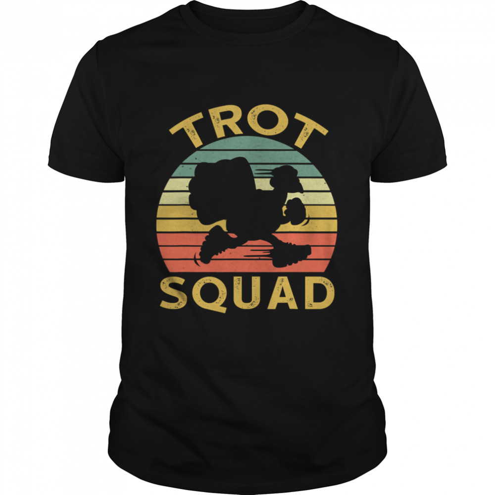 Trot Squad Thanksgiving Turkey Trot Costume Vintage shirt