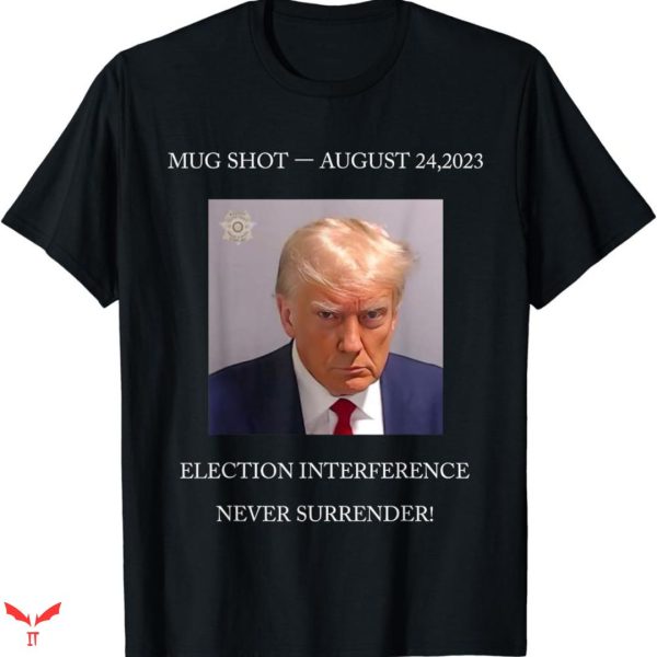 Trump Mug Shot T-shirt Vintage Style