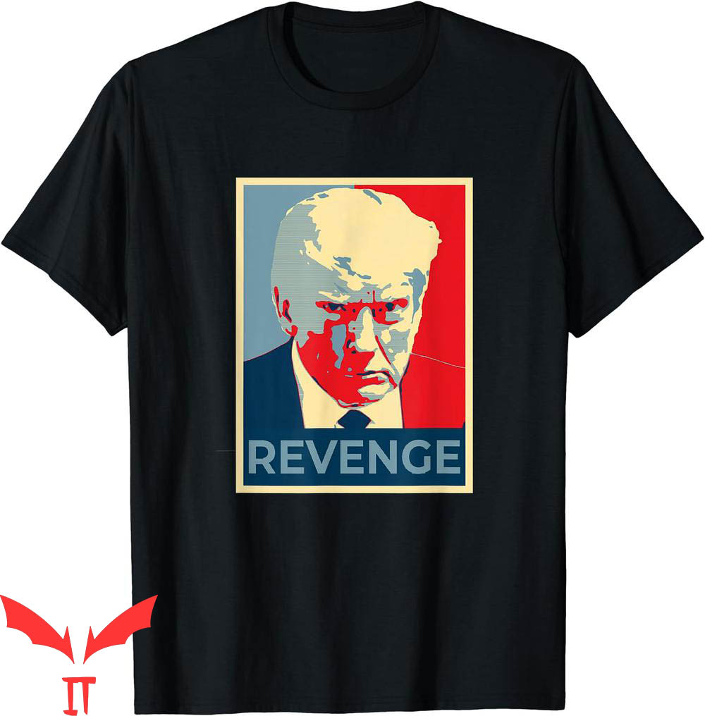 Trump Mugshot T-Shirt Free Donald Republican Revenge Maga