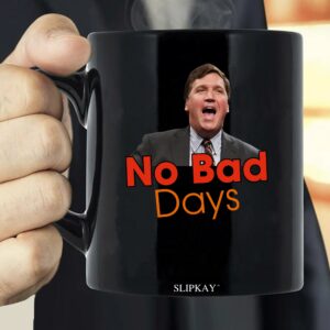 Tucker Carlson No Bad Days Mug