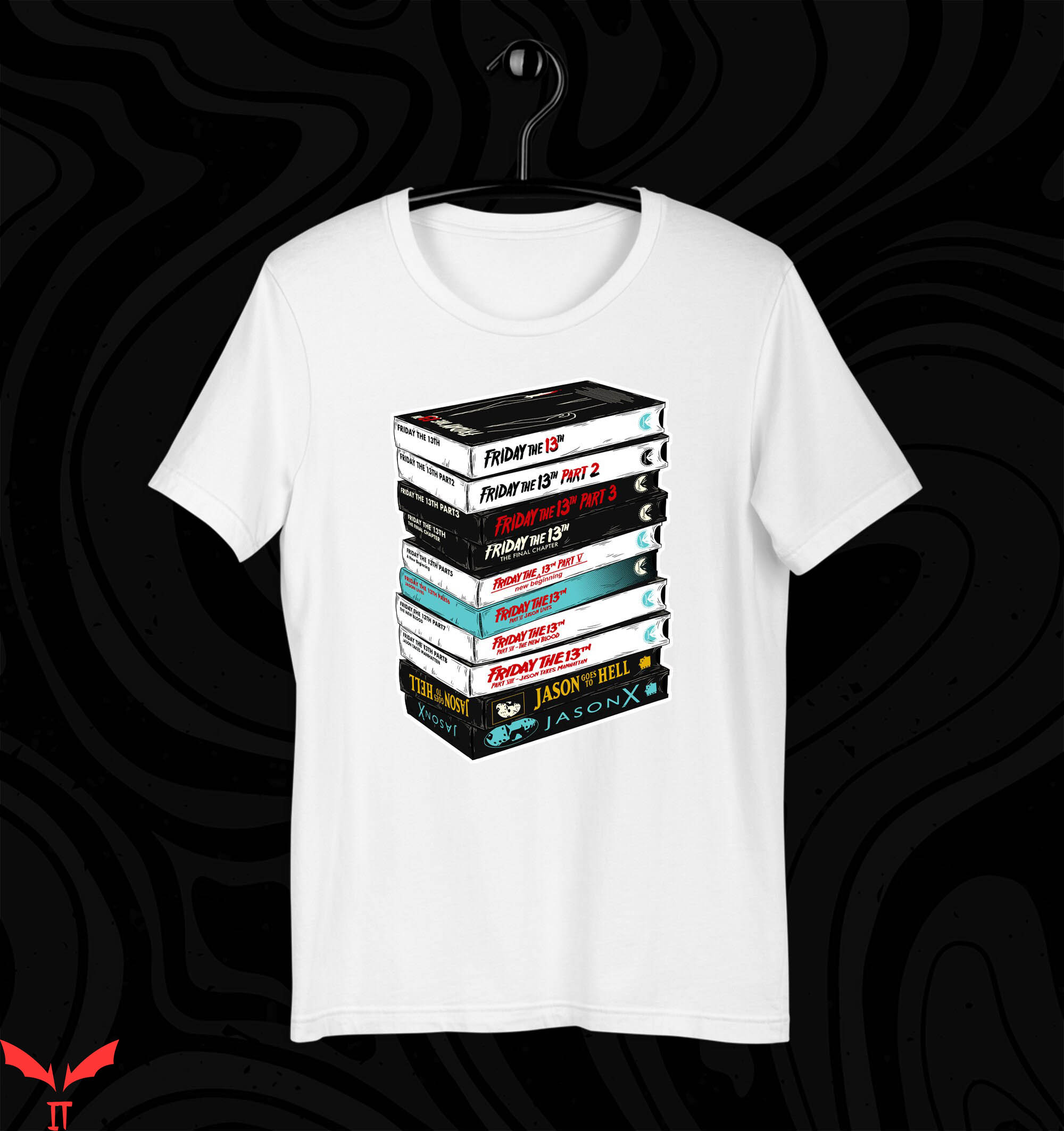 VHS85 T-Shirt Friday The 13th VHS Tapes Horror Movie VHS85 T-Shirt Friday The 13th VHS Tapes Horror Movie