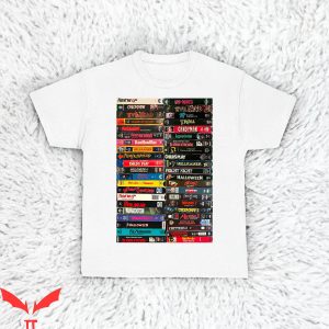 VHS85 T-Shirt Halloween Horror Movies VHS Tapes Vintage