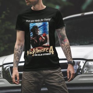 VHS85 T-Shirt Nightmare 4 On Elm Street Movie Horror