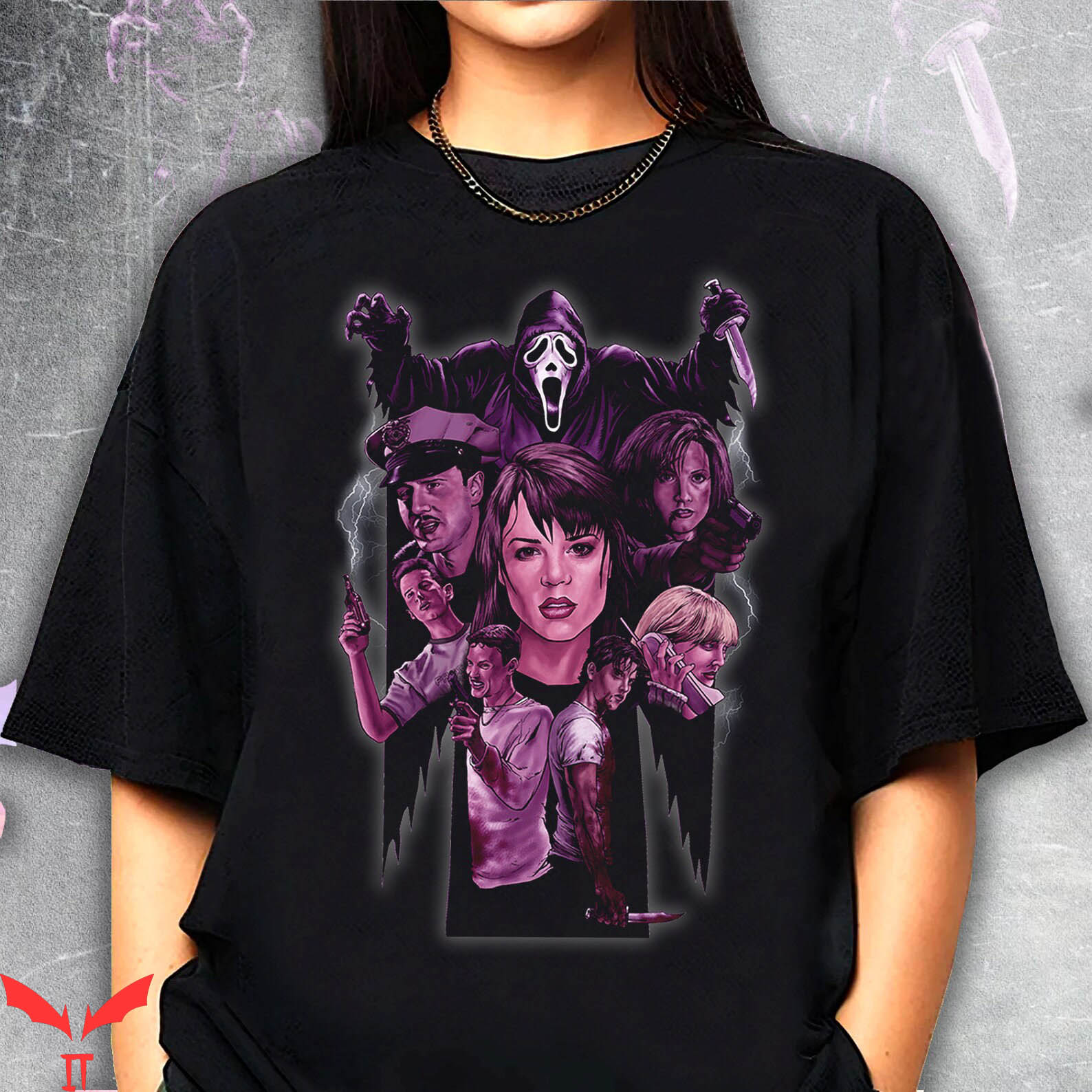 VHS85 T-Shirt Scream Vintage Halloween Movie Horror VHS85 T-Shirt Scream Vintage Halloween Movie Horror