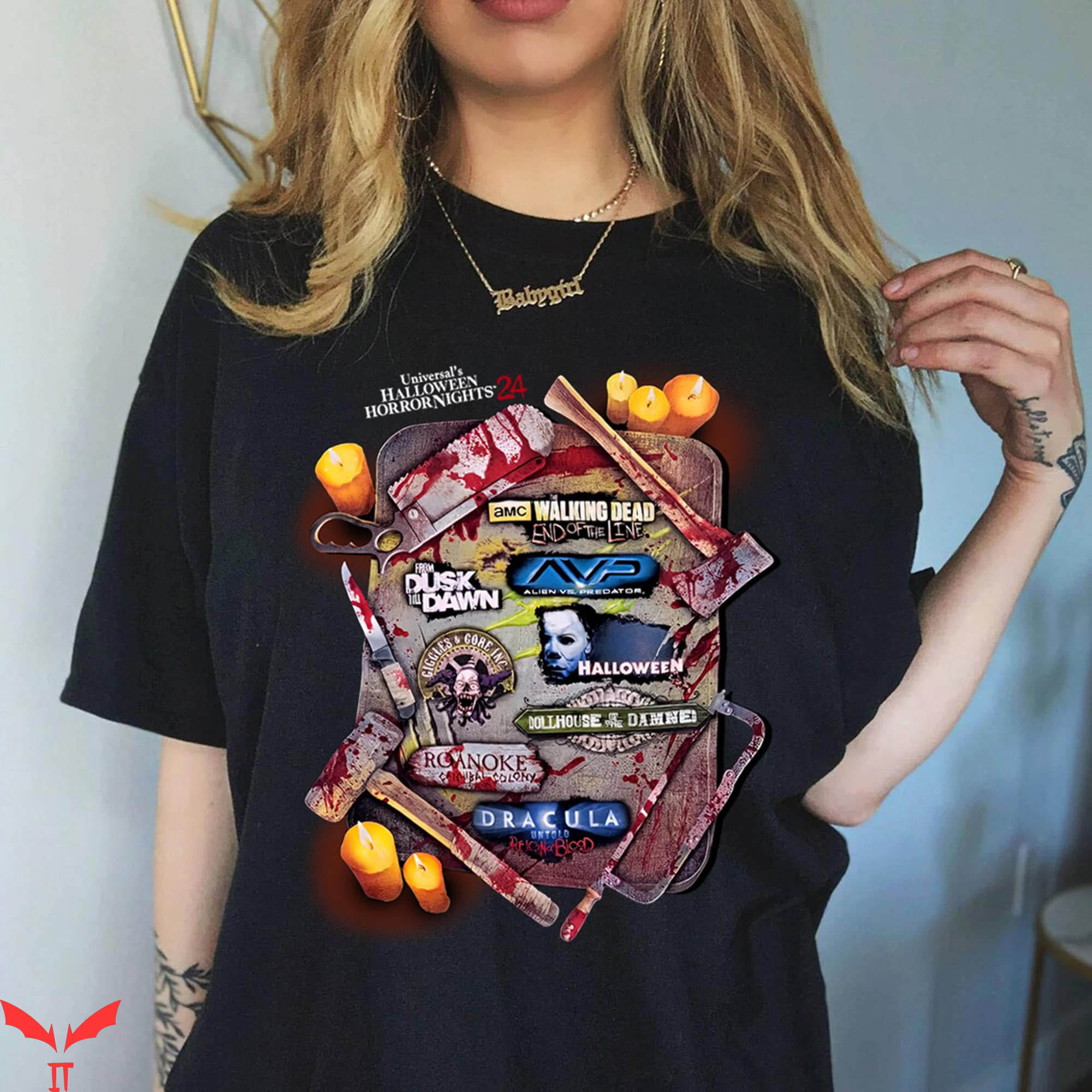 VHS85 T-Shirt Universal Halloween Horror Nights VHS85 T-Shirt Universal Halloween Horror Nights