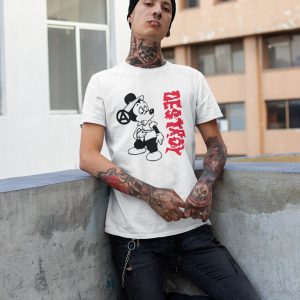 Vivienne Westwood T-Shirt Destroy 70s Retro Punk Vintage