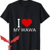 Wawa Eagles T-Shirt I Heart My Wawa