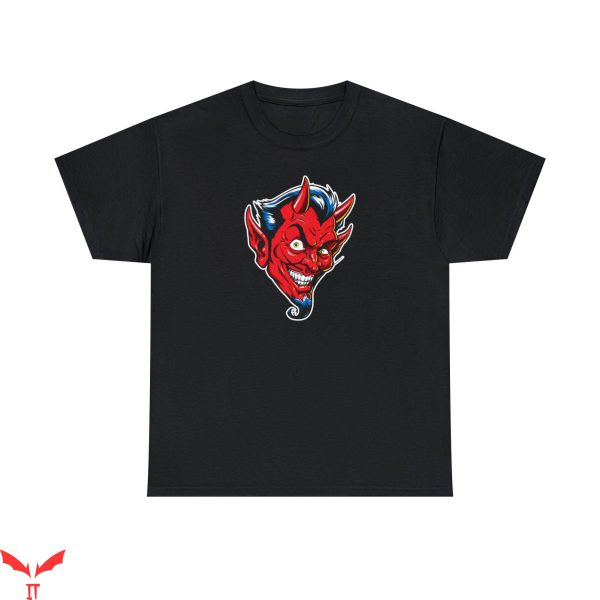When Evil Lurks T-Shirt Evil Rockabilly Devil Head