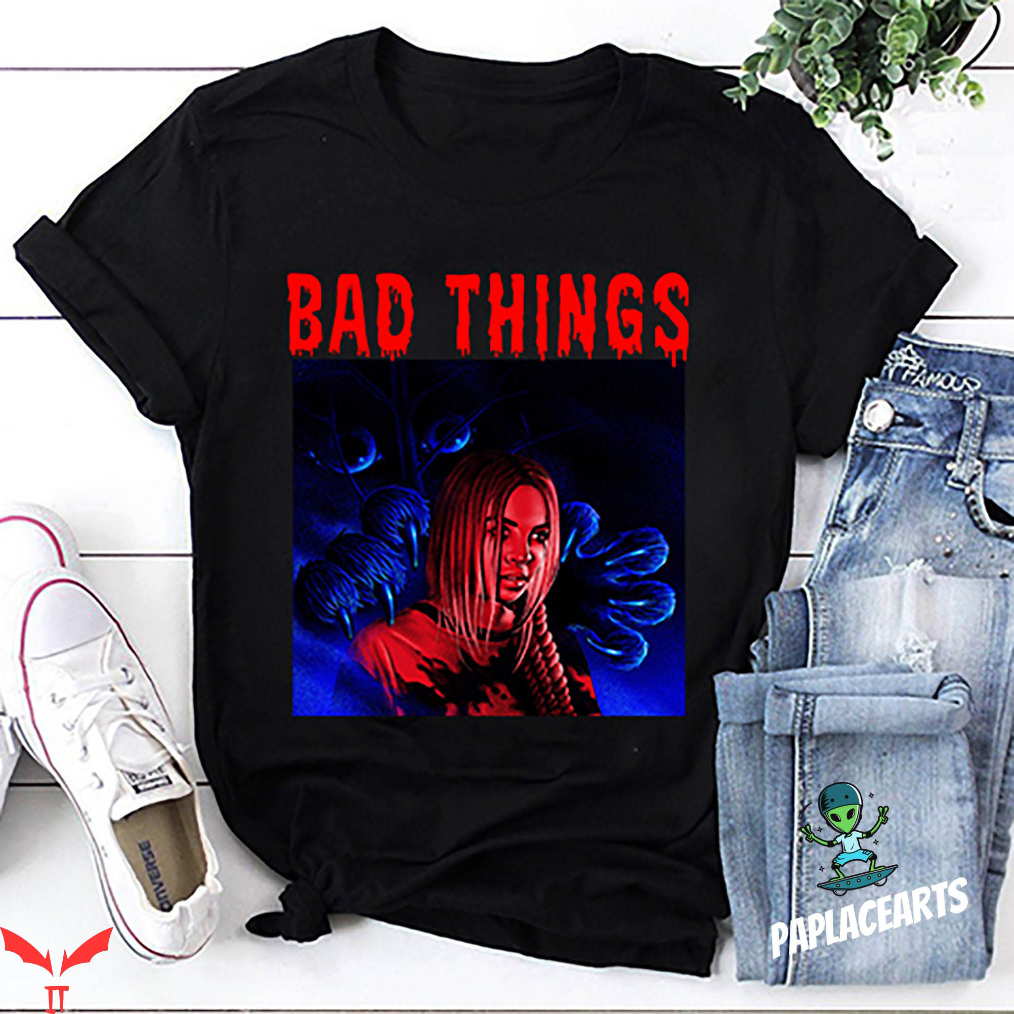 When Evil Lurks T-Shirt Hand Of Monster Evil Bad Things When Evil Lurks T-Shirt Hand Of Monster Evil Bad Things