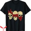 When Evil Lurks T-Shirt Hear See Speak No Evil Skull Heads